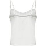 Women's Spaghetti Strap V-Neck Satin Suspender