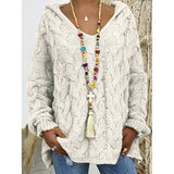 Women's Sweater Oversized Pullover Jumper Knitted Solid Color