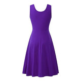Women's Swing Knee Length Dress