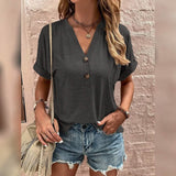 Women's T shirt V Neck