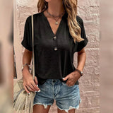 Women's T shirt V Neck