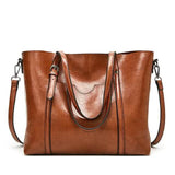 Women's Tote Shoulder Bag PU Leather