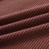 Women's V Neck Waffle Knit Henley Tops