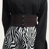 Women's Wide Belt Stretchy Dress Belts