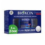 Bioxcin Quantum Shampoo for Dry-Normal Hair - Nourishing, Moisturizing, Argan Oil & Keratin Enriched