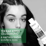Vichy Dercos Anti-Dandruff Shampoo for Dry Hair - Salicylic Acid, Paraben-Free - Soothes Itching Scalp & Eliminates Flakes