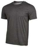 ID Ideology Mens Core Crew Neck Mesh-Back T-Shirt