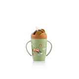 Wee Baby Friends Baby Sippy Cup with Soft Spout - 265 ml, Gentle on Gums, Easy Grip Handles, BPA Free