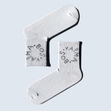 Carnaval Socks 7-Pair Slogan Design Socks Set - Comfortable Casual Socks for Fashion-Conscious Individuals