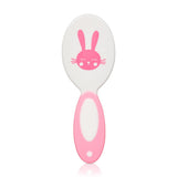 Eklips Baby Hair Brush and Comb Set - Natural Bristle Brush & Round-Tipped Comb for Gentle Infant Hair Care