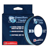 Reaction Tackle BRAIDED IN THE USA Fishing Line- X8