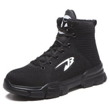 Men's Winter Safety Work Boots - Steel Toe Waterproof Insulated Construction Boots