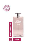 She Fun Deodorant Perfume Set for Women: Long-Lasting Fresh Scent, Alcohol & Paraben Free - 150ml Deo Spray + 50ml Perfume
