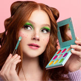 Soda Galaxy Cake Eyeshadow Palette - 9 Versatile Shades for Classic & Creative Looks