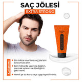 Morfose Extra Strong Hair Gel - 24H Lasting Hold, No Residue - Ultimate Styling Gel for Men & Women - Morfose Hair Styling Products