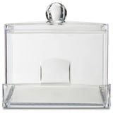 Eklips Cotton Swab Organizer Clear Acrylic Case