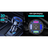 XIA LED 4 Port Rapid Car Charger