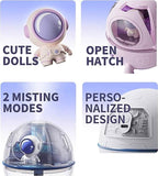 Xoali Small Cool Mist Humidifiers 220ML with Auto Shut Off and Night Light