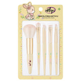 Eklips 5-Piece Makeup Brush Set for Flawless Application