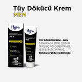 Agiss Men's Hair Removal Cream 100ml - Painless & Effective Solution for Smooth Skin