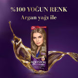 Wella Koleston Intense 8/11 Hair Dye: Extra Light Ash Blonde, 100% Gray Coverage, Long Lasting Color with Argan Oil