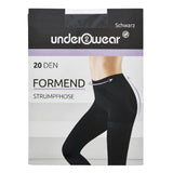 Underwear 20 Denier Shaping Tights Black L Size 1 Pack