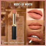 L'Oreal Paris Color Riche Intense Volume Matte Lipstick - Le Nude 505, Long-Lasting & Moisturizing