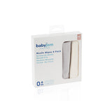 Babyjem Baby Muslin Cloth - Soft, Multi-Purpose Cloth for Baby Care Essentials - Pack of 4
