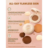 Sheglam Lock & Go Cushion Foundation for Dewy Skin Sand 15g