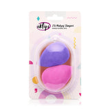Eklips 2-Piece Makeup Sponge Set for Flawless Blending