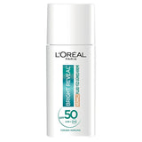 L'Oreal Paris Bright Reveal SPF 50+ Anti-Dark Spot Tinted Facial Sunscreen for Sensitive Skin - Medium, 1.69 fl oz