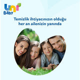 Uni Baby: Family Baby Wipes 156 Count - Alcohol, Dye, Paraben, SLS & SLES Free - Gentle Hypoallergenic Wipes for Sensitive Skin