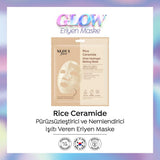 Dermal Rice Ceramide Glow Hydrogel Melting Mask 34g