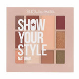 Pastel Show Your Style Eyeshadow Set - Natural No:464, 10 Shade Palette - Blendable, Pigmented, Long-Lasting Neutral Colors for Everyday Makeup