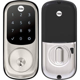 Yale Assure Lock Touchscreen Keypad Deadbolt Door Lock YRD220-NR-619 - ZWave Capability