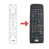Anderic Substitute For Yamaha V2686500 Receiver Remote Control [RRAV300]