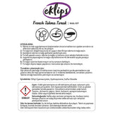 Eklips Oval French Pink Press-On Nails for Natural Look 24 Count