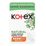 Kotex Natural Ultra Normal Sanitary Pads 20 Count