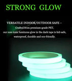2PC Luminous Tape Self Adhesive Glow In The Dark Wall Sticker Fluorescent Light
