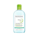 Bioderma Sebium H2O Micellar Water for Oily and Acne-Prone Skin - Gentle Makeup Remover & Cleanser, Dermatologically Tested, 16.91 fl oz