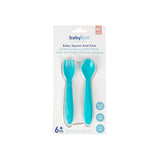 Babyjem Baby Utensil Set - Soft Baby Cutlery & Dishwasher Safe Feeding Tools for Self-Feeding Infants