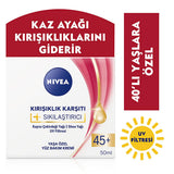 Nivea Anti-Wrinkle Face Cream for Mature Skin - Firming, UV Protection, 1.69 fl oz