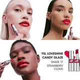 YSL Loveshine Candy Glaze Lip Gloss 17 - High-Shine Lip Gloss