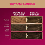 Palette Deluxe Dark Ash Blonde Hair Dye: Long Lasting Color & Shine, Deep Conditioning Micro Oils (Koyu Kumral Sa� Boyasõ)