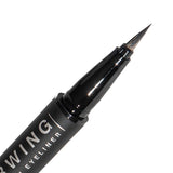 Influence Beauty Cyberwing Eyeliner 01 Jet Black with Precision Brush