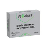 Venatura Biotin 5000 mcg Hair & Nail Support 30 Tablets
