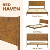 Haven Solid Wood Bed Frame