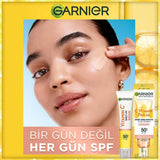 Garnier Daily Face Moisturizer with SPF50+ - Brightening Vitamin C Face Cream for Sensitive Skin