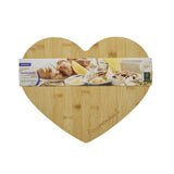 Ideenwelt Bamboo Heart Serving Tray for Elegant Hosting
