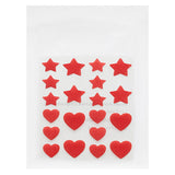 Bee Beauty Heart-Shaped Acne Pimple Healing Patch with Tea Tree Oil: Discreet Blemish Treatment, Soothes & Protects (20 Patches)
